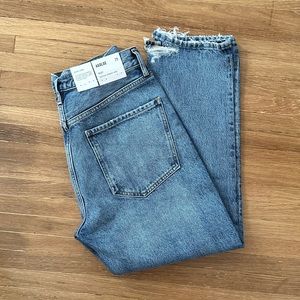 BRAND NEW AGOLDE High Rise Straight Leg Jeans